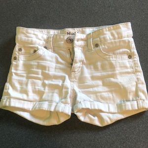 Mudd white shorts